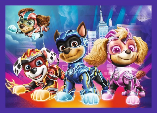 Puzzle Tlapková patrola 4u1