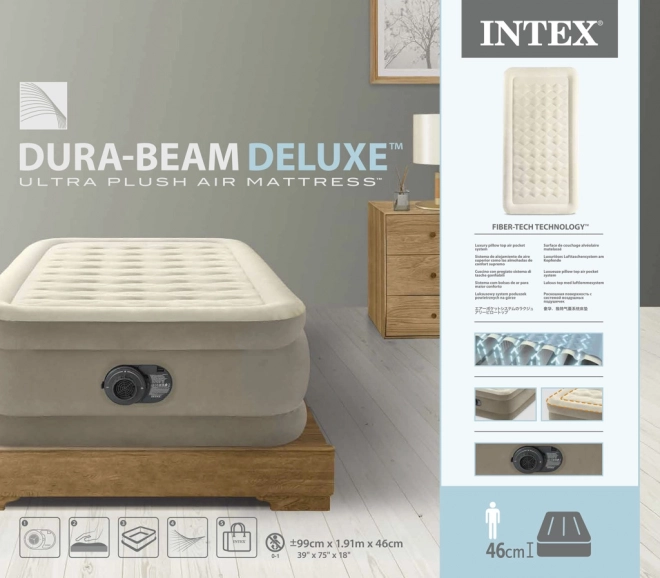 Nafukuvajući krevet s ugrađenom pumpom Dura-Beam Twin