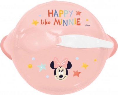 Zdjela s prianjajućom podlogom i poklopcem Minnie