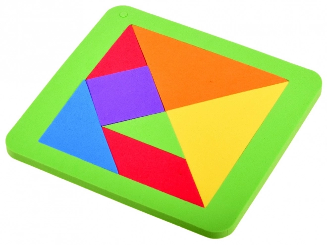 Šarena logička slagalica Tangram od meke pjene