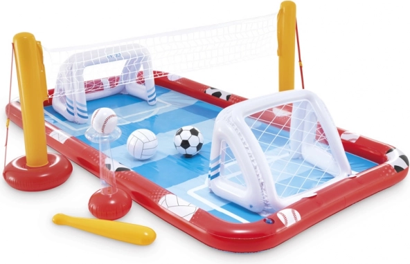 Nafukavajući vodeni igraći centar Action Sport INTEX