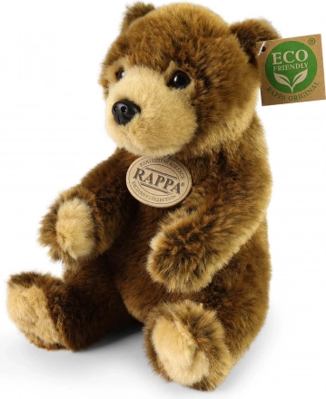 Plišani smeđi medo 19 cm eco-friendly RAPPA