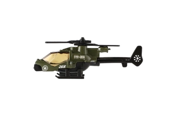 Metalni i plastični dječji helikopter 10 cm