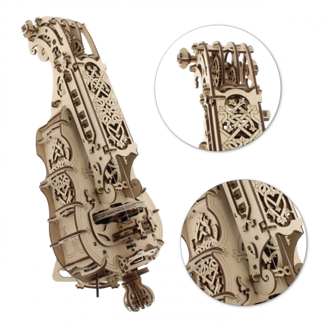 Ugears 3D drveni mehanički puzzle Hurdy-Gurdy