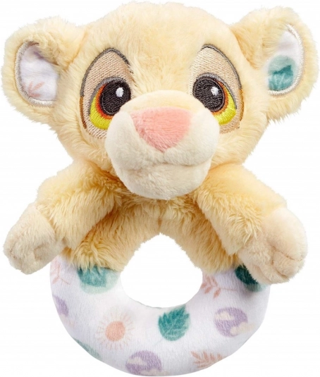 Plišano zveckalo SIMBA – Kralj lavova, mekano za bebe