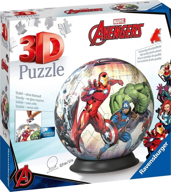 Puzzle-Kugla Marvel: Osvetnici 72 dijela