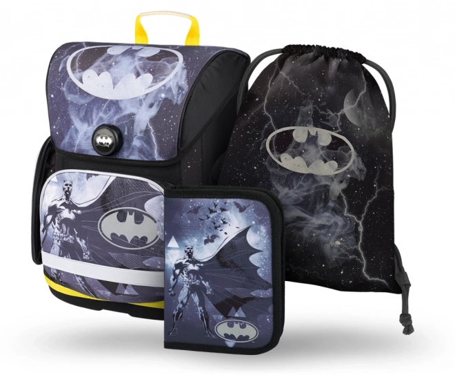BAAGL 3 KOMPLET Ergo Batman Storm: torba, pernica, vrećica