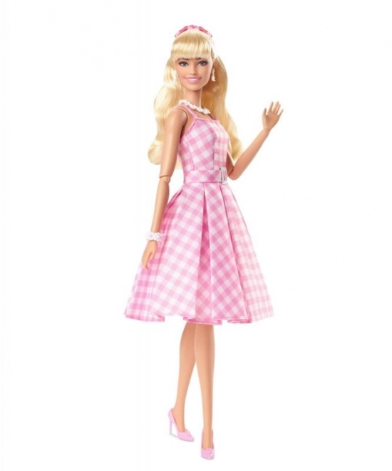 Filmička lutka Barbie Margot Robbie kao Barbie u ružičastim haljinama