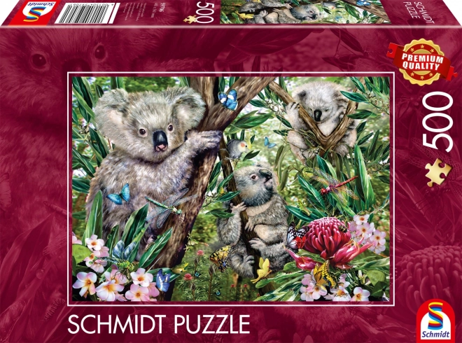 Puzzle Obitelj Koala 500 dijelova