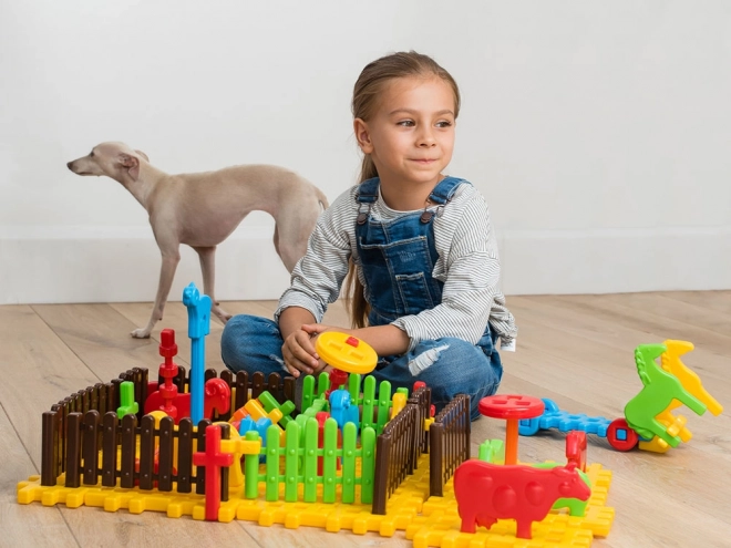 Marioinex građevni set Mini farma Wafle