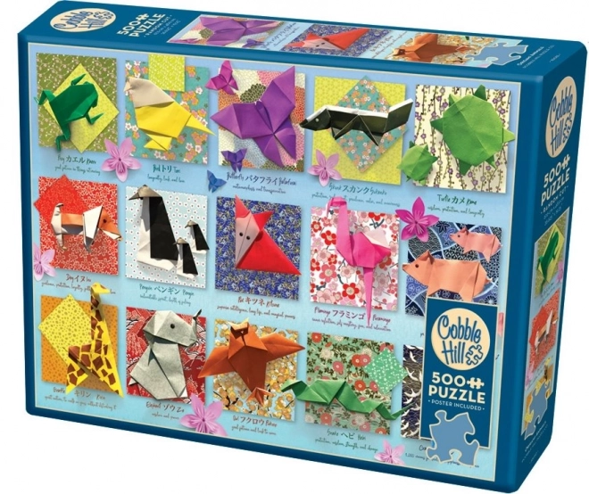 COBBLE HILL Puzzle Origami životinje 500 komada