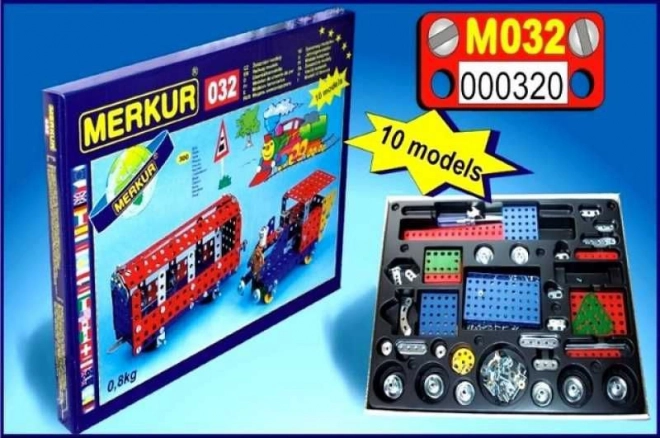 Merkur 032 željeznički modeli - 300 dijelova