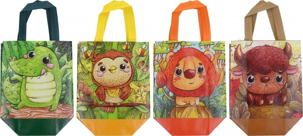 Poklon-vrećica S za djecu 27 × 29 × 12 cm od netkanog tekstila