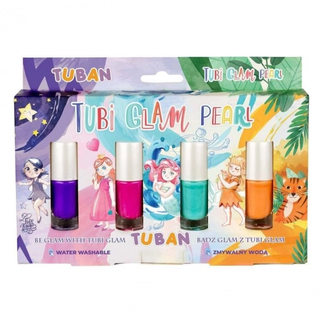Set 4 laka Tubi Glam Lacquer - perla