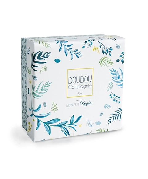 Doudou poklon set - Set prvih cipelica s zvečke