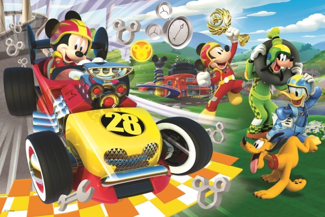Puzzle TREFL Mickey i trkači 60 dijelova