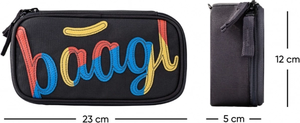 Set 3 kom Baagl: Ruksak, Pernica i Vrećica Logo Mix