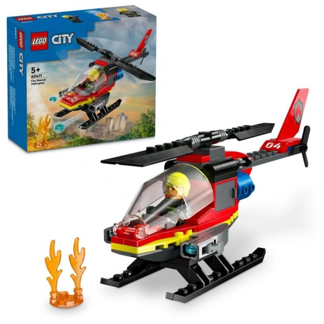 LEGO® City 60411 Vatrogasni spasilački helikopter