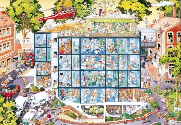 Puzzle Hitna pomoć 2000 dijelova HEYE