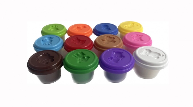 Set plastelina u 12 boja