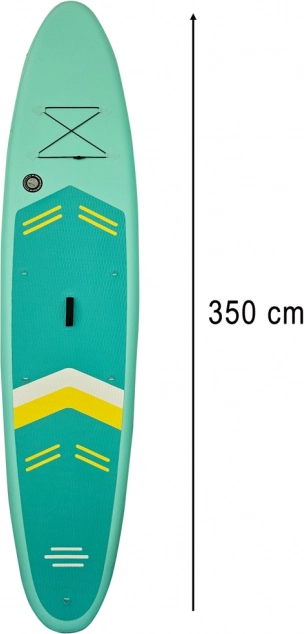Nafukajuća daska za SUP 350 cm s dodacima i sjedištem
