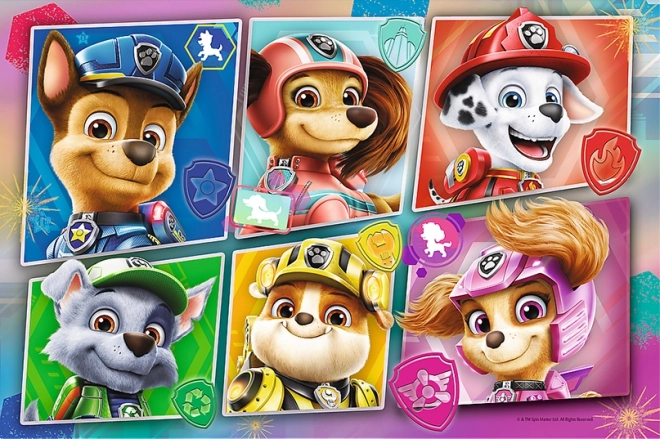 TREFL Puzzle Psići u ophodnji u filmu: Prijatelji spremni za akciju 60 komada
