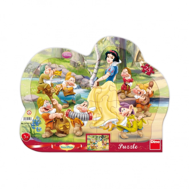 Puzzle Snjeguljica i sedam patuljaka 25 dijelova