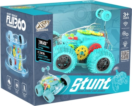 RC automobil prozirni zeleni