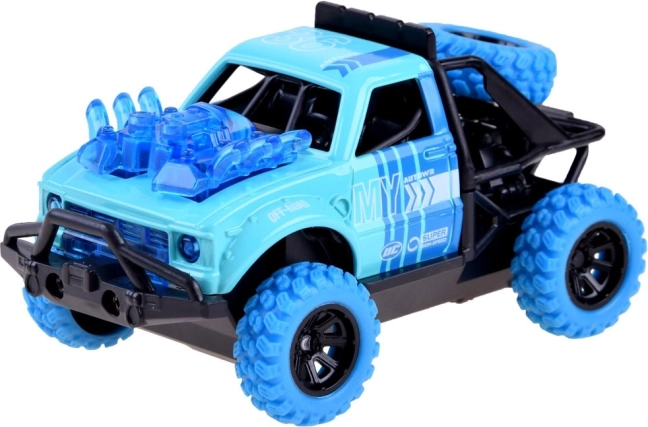 Metalni autić 4x4 Predator sa svjetlima i zvukovima – Plava
