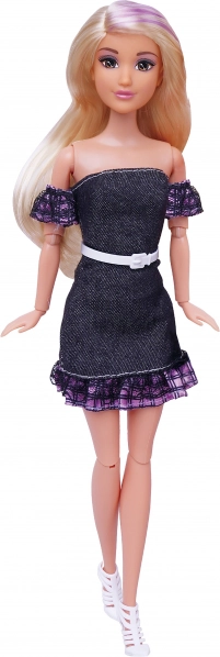 Lutka u crnoj haljini 30 cm