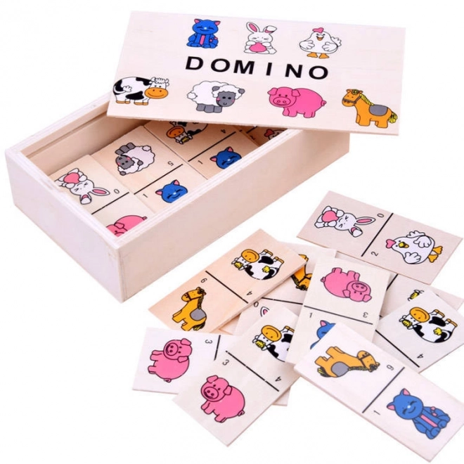 Domino slagalica šarena životinjice