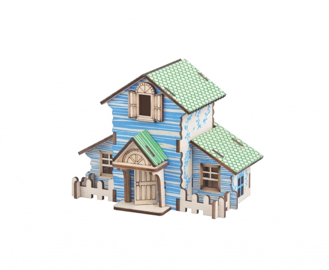 Woodcraft Drvene 3D puzzle Šumska koliba