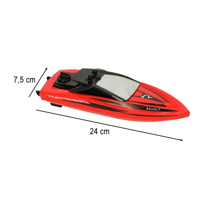 Crveni RC čamac Revolt Q5 Galaxy