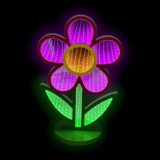LED neonska lampica cvijet 2Kids Toys