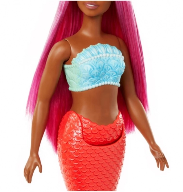 Barbie Čarobna morska sirena - narančasta