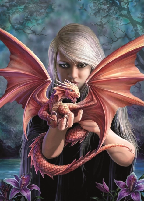 Puzzle od 1000 dijelova Anne Stokes: Zmajska kraljica