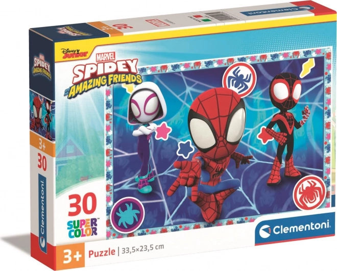 CLEMENTONI Puzzle Spidey i njegovi nevjerojatni prijatelji 30 komada