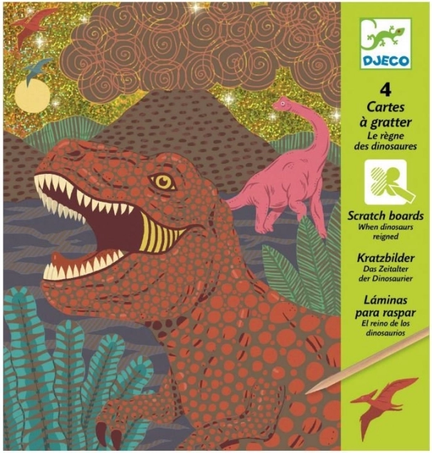 DJECO Strugalice crteži Dinosauri