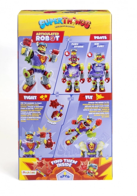 Figurica robota SuperThings Superbot Fury Storm