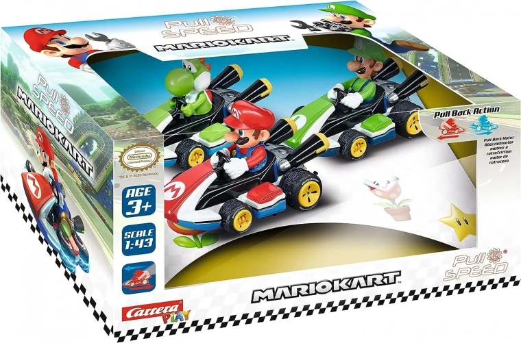 Carrera P&S Mario Kart – set od 3 figurice