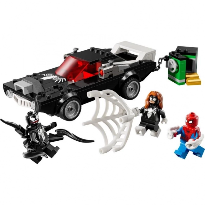 Konstrukcijski set Spider-Man vs Muscle Car Venoma