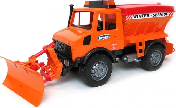Bruder Mercedes-Benz Unimog posipač s ralicom