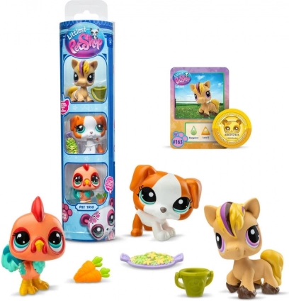 Littlest Pet Shop 3 figurice - razni tipovi