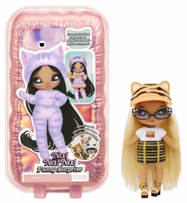 Na! Na! Na! Tiger Girl Lijepo Fuzzy Iznenađenje