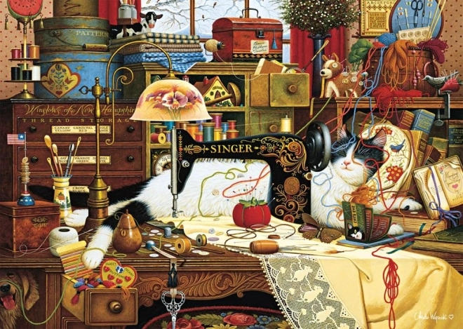 Puzzle Maggie neuredna 1000 dijelova SCHMIDT