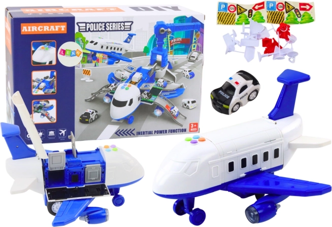 Interaktivni policijski avion 2-u-1 DIY s postajom