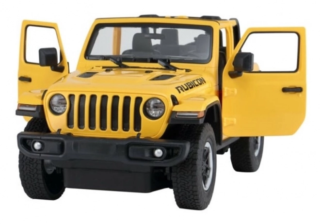 Auto R/C Jeep Wrangler Rubicon 1:14 Rastar – Žuti