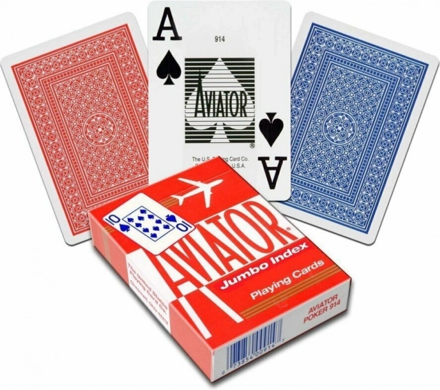 Aviator karte s velikim Jumbo indeksom