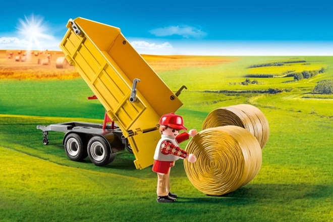 Set figurica zemlja 9317 Traktor s prikolicom