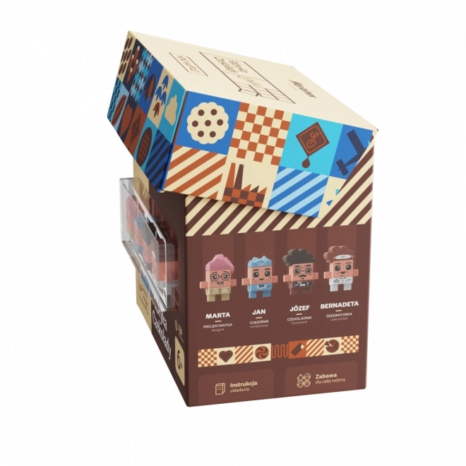 Konstruktor Mini Waffle - Wedel Tvornica čokolade, 230 komada